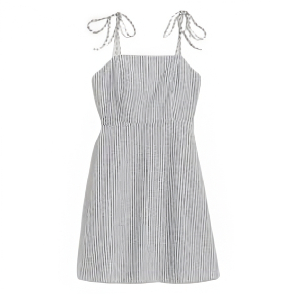 NEW Old Navy Stripe Fit & Flare Mini Dress - Picture 2 of 6